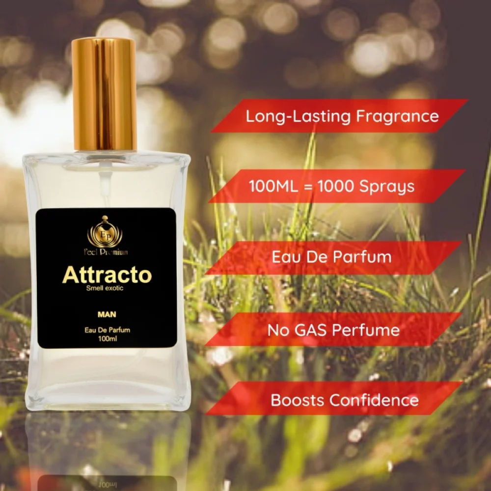 Generic Europa Attracto 100ml Perfume Spray For Men - Image 6