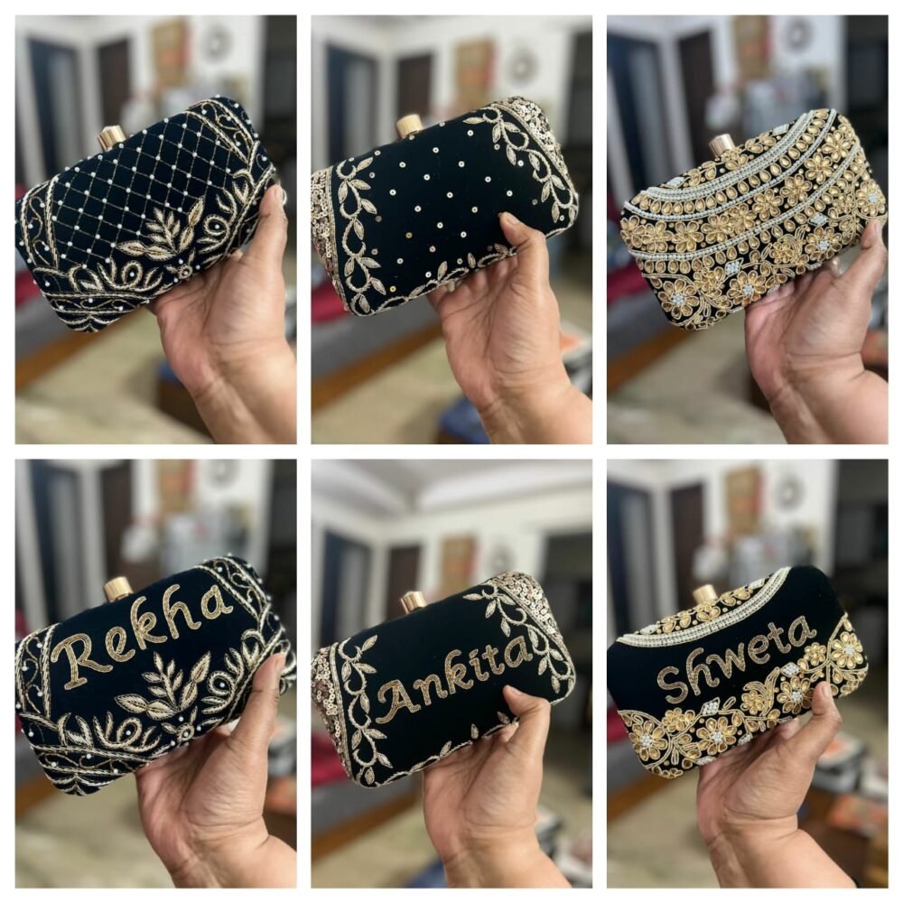 Embroidered Custmized clutch - Image 11