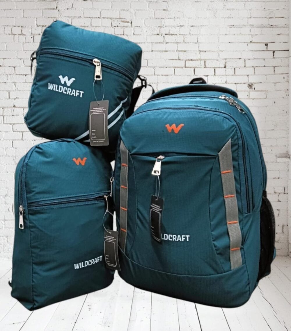 Wildcraft bag pack 3 piece combo - Image 2