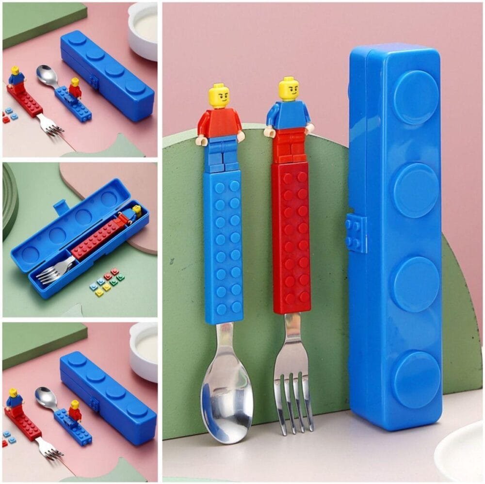 Lego Stainless Steel cutlery set - Image 2