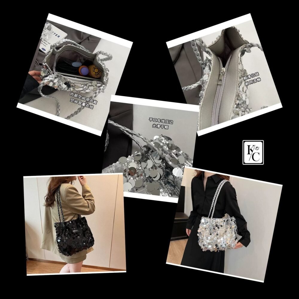 SILVER EDITION BRIDAL TOTE BAG - Image 3